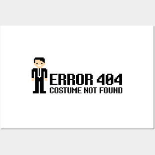 Error 404  - Costume not found Posters and Art